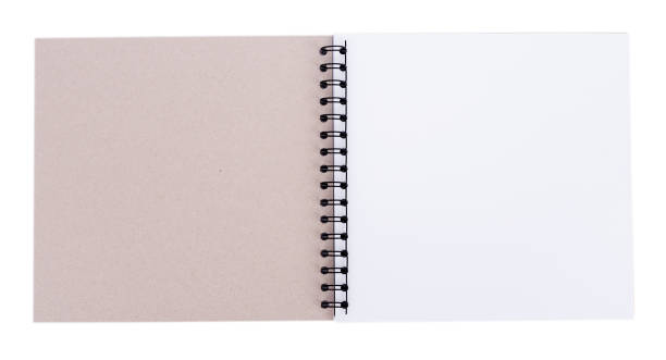 istock blank realistic spiral notebook and pencil isolated on white background 848235046