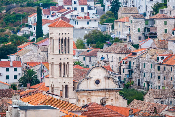 istock Nice City Hvar in Hvar Island in Croatia 848241714