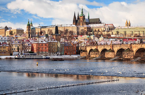 istock View of Prague at winter over Vltava river 848248924
