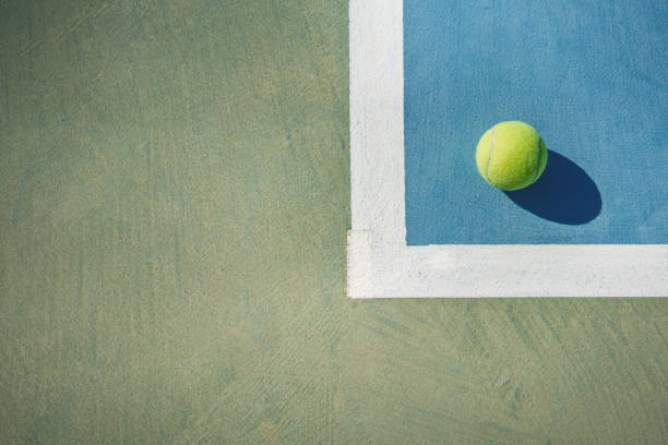 istock tennis ball on the corner 848278228