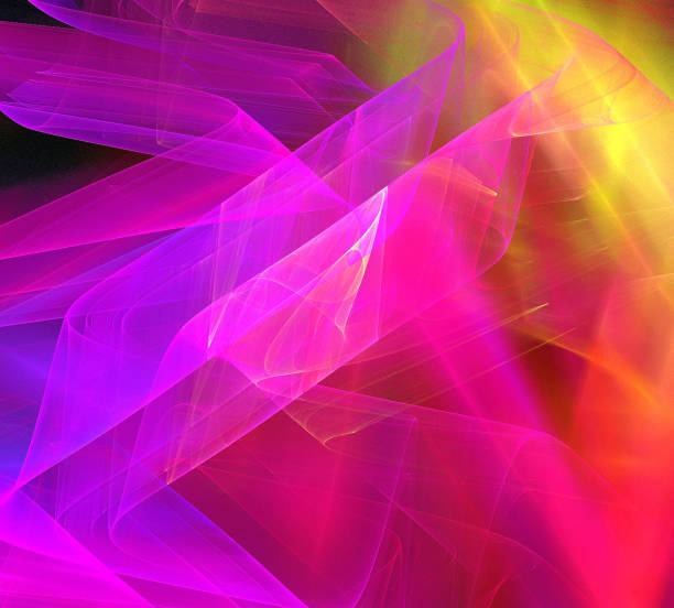 istock image of one Digital Fractal on Black Color 848290856