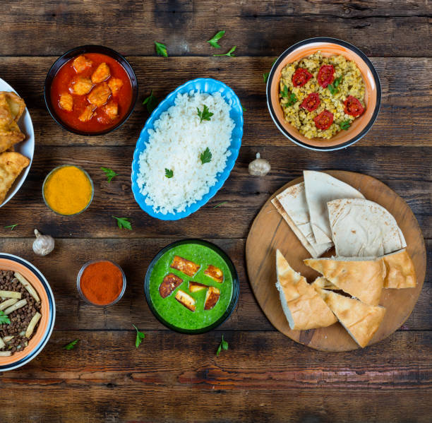 istock Indian food. Indian Cuisine 848339696