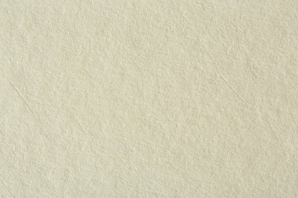 istock Recycled paper texture background in light cream sepia color ton 848354078