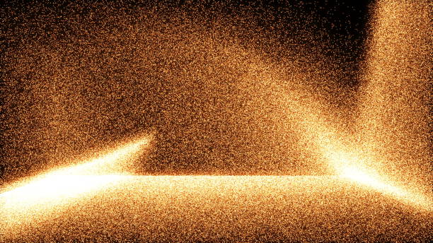 Small particles. Imitation of sand