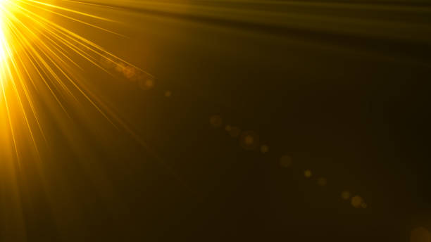 istock Digital lens flare in black bacground 848359836