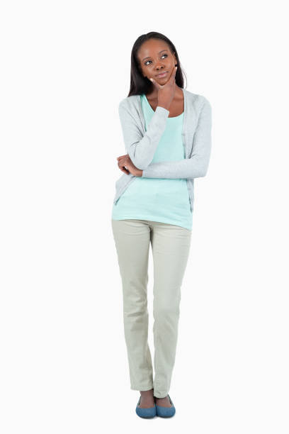 istock Young woman lost in her thoughts 848384634