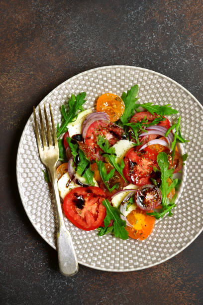 istock Colorful tomato salad 