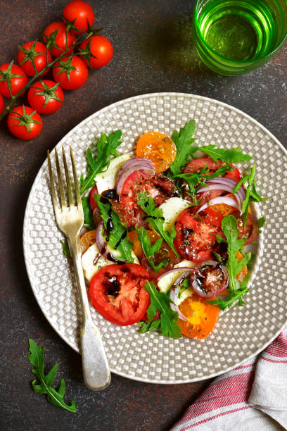 istock Colorful tomato salad 