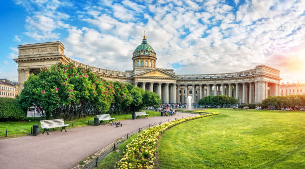 istock A quiet evening at the Kazan Cathedral 848420758