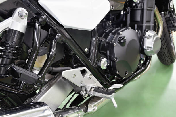 istock Maintenance of motorcycles 848434790
