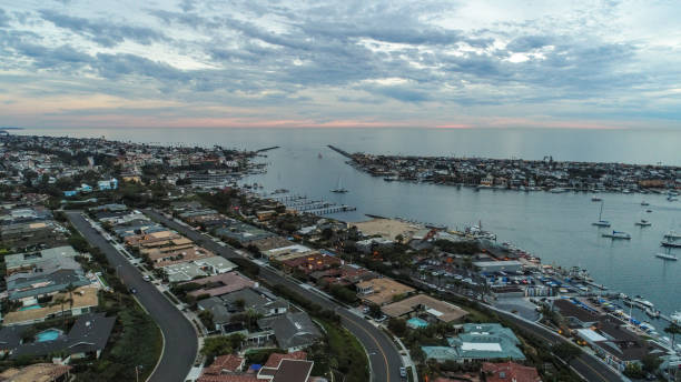 istock Night in Newport Beach, California 848450338