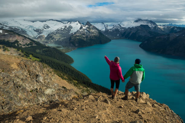 istock Couple embracing nature 848460330