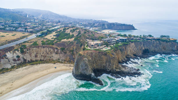 istock Aerial View of Crystal Cove State Beach 848484610
