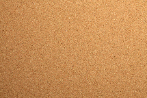 Closed up of brown cork board texture background