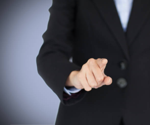 istock Woman pointing at the camera 848509298