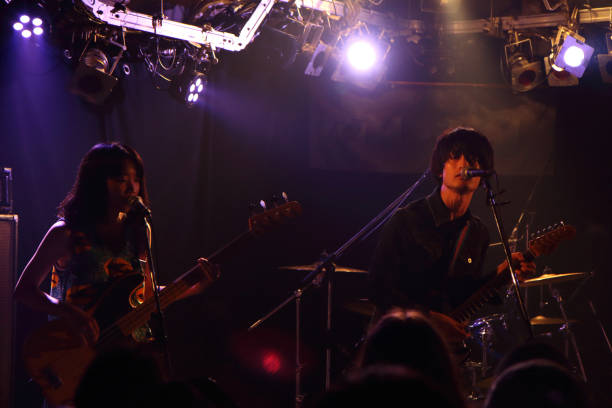 istock Rock band live concert 848525602