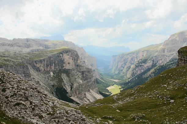 istock Dolomite's landscape -Puez odle natural park 848532974