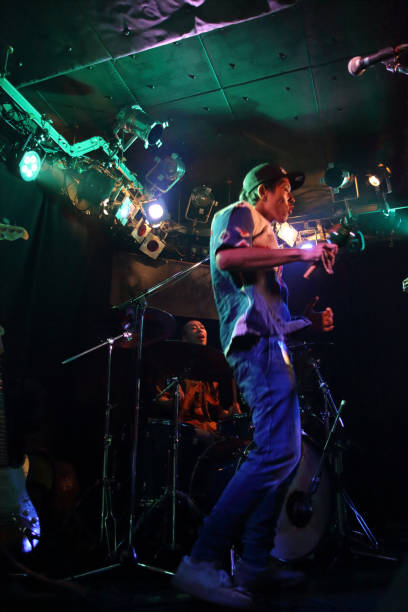 istock Rock band live concert 848533070