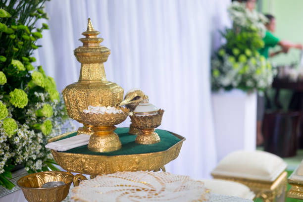 istock Water relaunch for the Thai traditional wedding ceremony 848570786