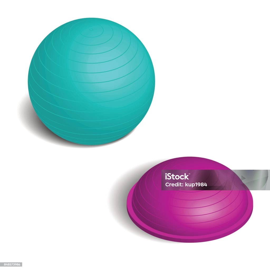 Fitball Sign Fitball In 3d Isometric Style Vector Illustration Stock Illustration ...