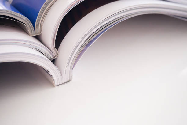 istock pile of magazines stack on white table in living room 848592440