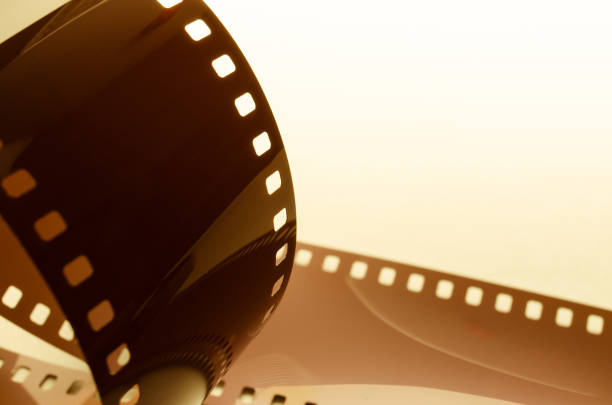 istock Ring photo film closeup. Abstraction 848612632