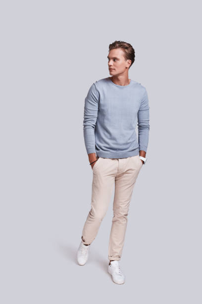 Sweater Pants For Men Stock Photos 