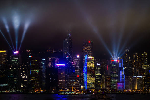 istock Hong Kong cityscape at night 848623276