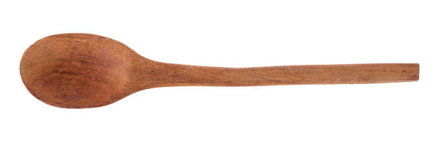 istock wooden spoon isolated on a white background 848624598