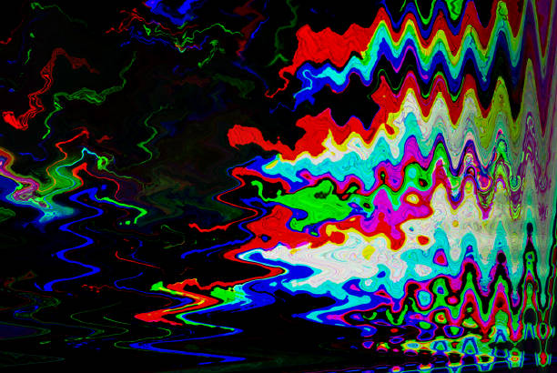 istock Glitch psychedelic background. Old TV screen error. Digital pixel noise abstract design. Photo glitch. Television signal fail. Technical problem grunge wallpaper. Colorful noise 848641824