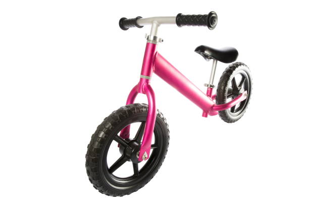 istock Kids balance Bike on white background 848646242