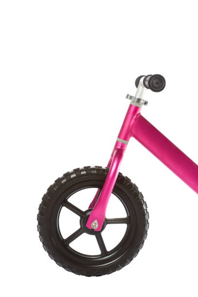 istock Kids balance Bike on white background 848646312