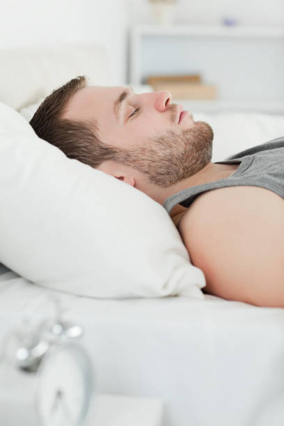 istock Portrait of a quiet man sleeping 848646842