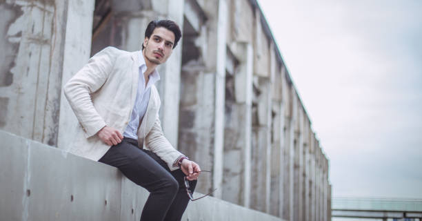 istock Businessman sitting outdoors 848646888