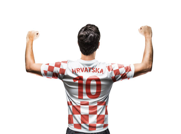 istock Croatian fan / player celebrating 848650084