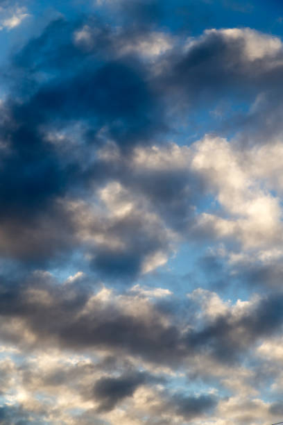 istock Beautiful clouds on a blue sky as background 848650446
