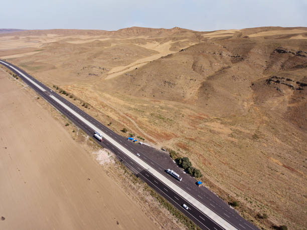 istock Aerial view of highway 848662382