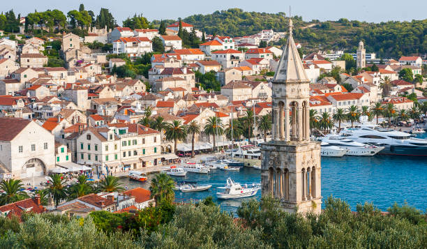 istock Nice City Hvar in Hvar Island in Croatia 848672820