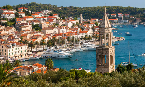 istock Nice City Hvar in Hvar Island in Croatia 848679290