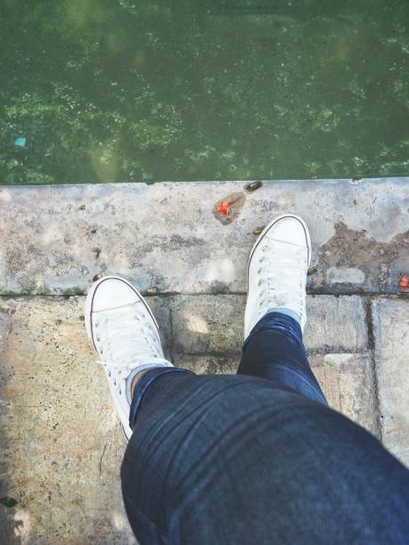 istock Selfie of sneakers 848683212