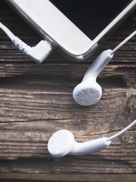 istock Smart phone with earphones 848683988
