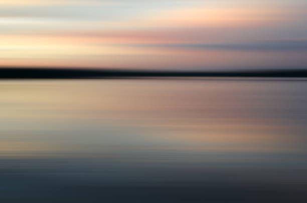 istock Abstract motion blur sunset nature background 848715796