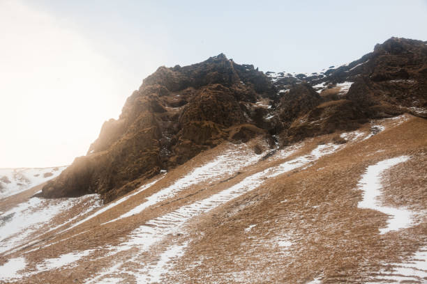 istock Reynisfjara or better known as Black Sand beach view during sunrise 848734740