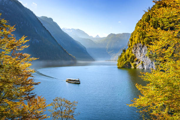 istock Idyllic lake Koenigsee, Berchtesgaden, Bavaria, Germany 848755124