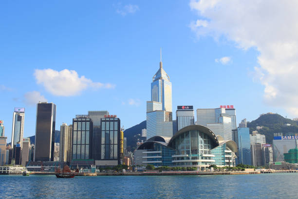 istock nice day of Hong Kong cityscape at 2017 848758636