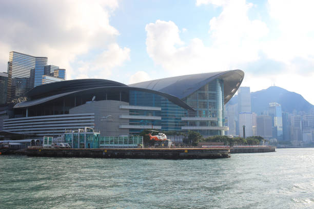istock Urban architecture in wan cahi Victoria Harbor 848759066