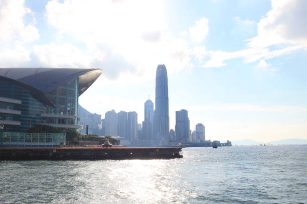 istock Urban architecture in wan cahi Victoria Harbor 848759490