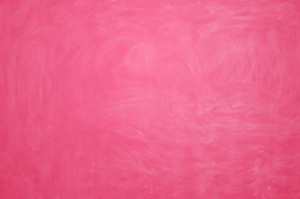 Pink background wall.