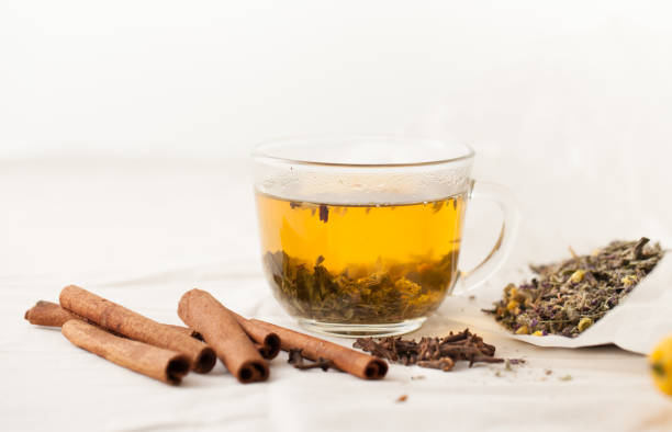 istock Herbal tea with herbs with cinnamon and cloves 848769632