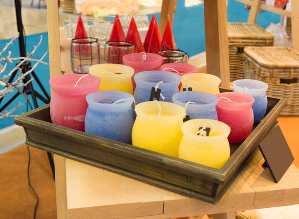 istock A lot of colorful candles. 848792596
